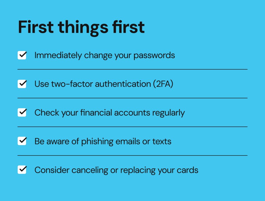 neiman marcus data breach_immediate steps to take