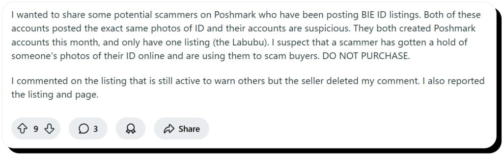 Reddit user shares how they found scammers on Poshmark. Poshmark is safe as long as you keep an eye out for scams.