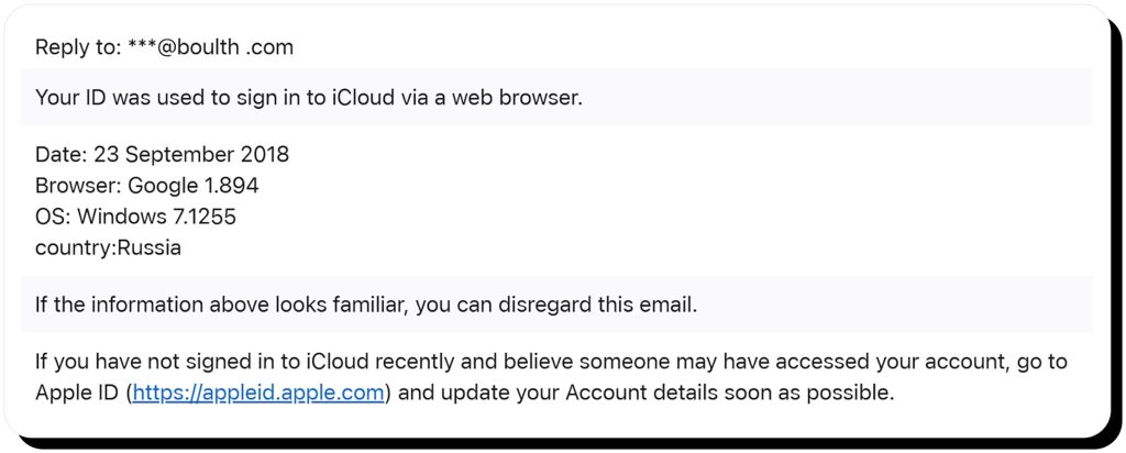 Apple pay scam screenshot 1