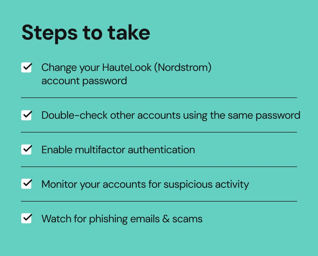 Hautelook data breach_steps to take