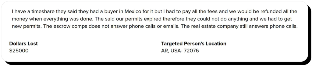 Fake buyer and wire fraud scheme