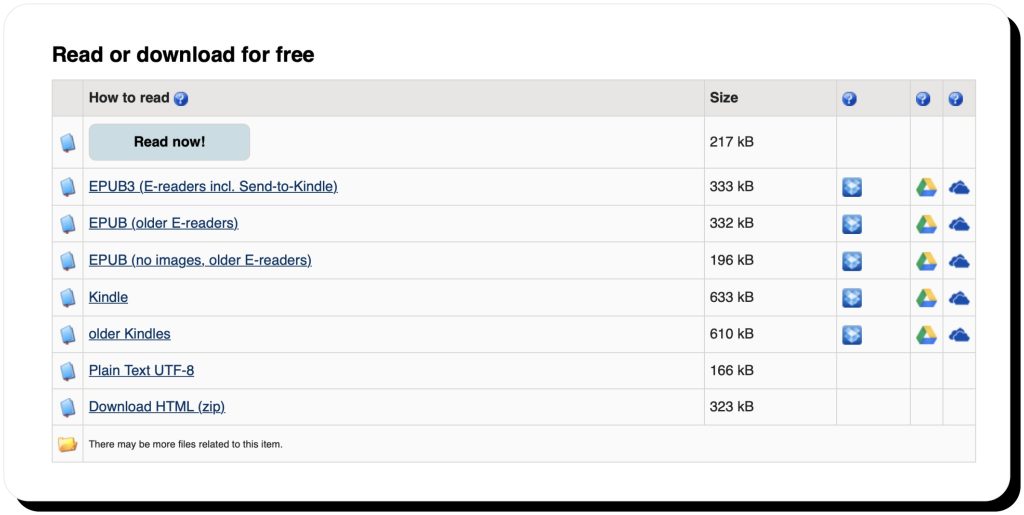 Downloading a book on Gutenberg.org. EPUBs are safe on trusted sites.