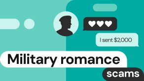 Military romance scams