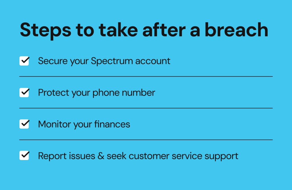Spectrum data breach_steps to take