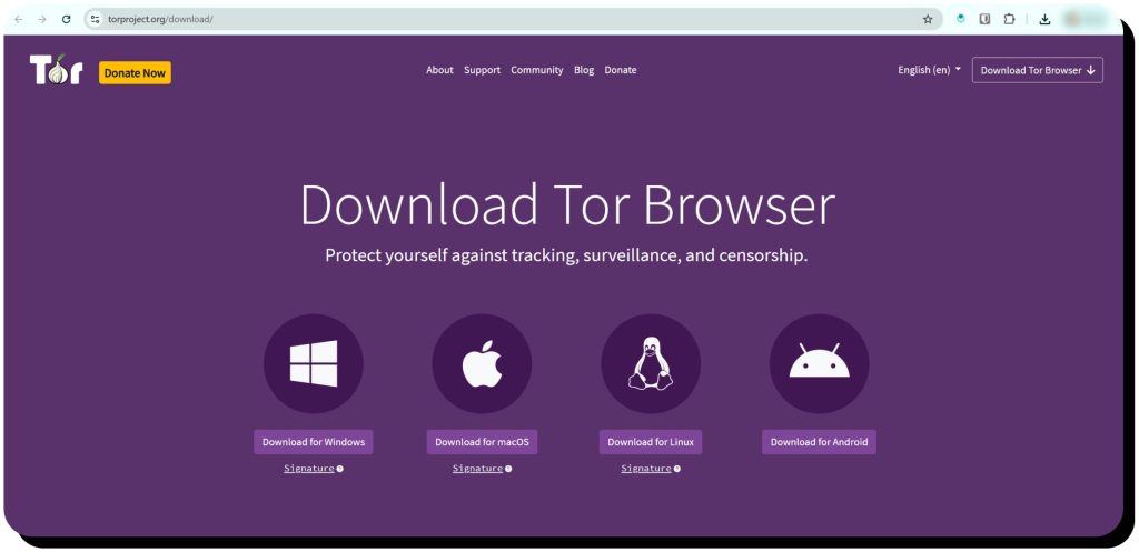 Tor website - Tor is safe to download.
