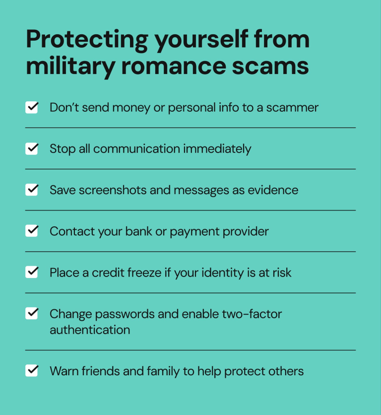 Military Romance Scams: How To Spot And Avoid Them
