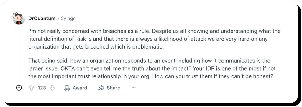 okta data breach_reddit