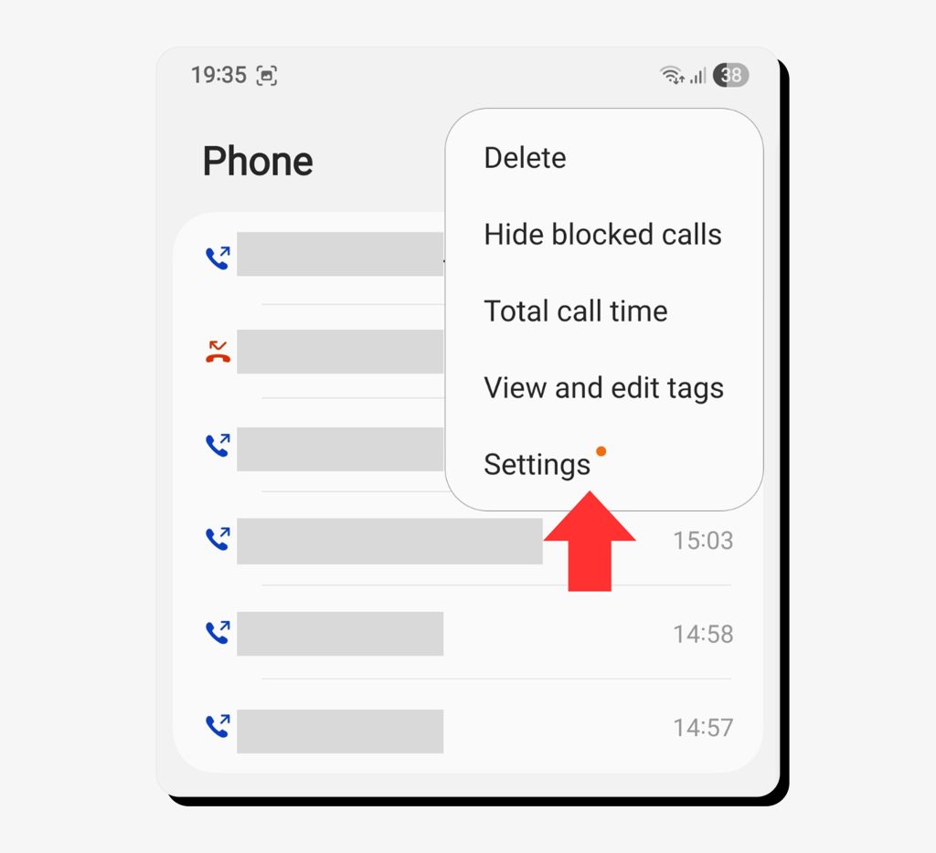 Block No Caller ID Android 2
