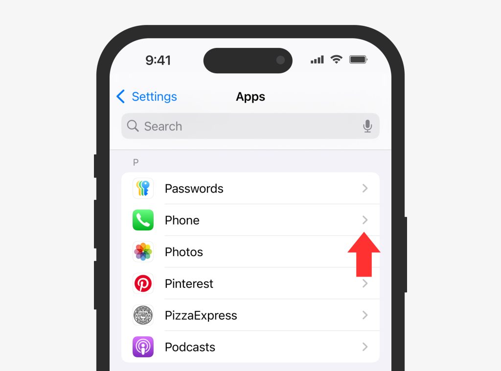 block No Caller ID calls iPhone 2