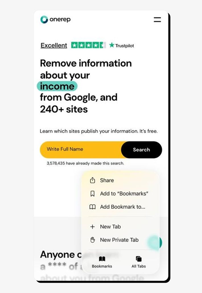 How to turn Safari private browsing on and off_iOS 17