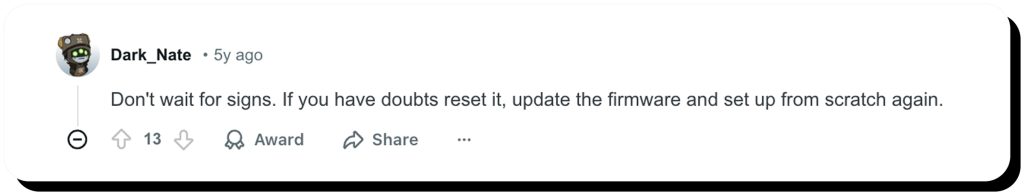 how to tell if someone hacked your router_Reddit