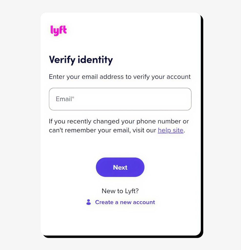 Verify your identity by submitting your email.