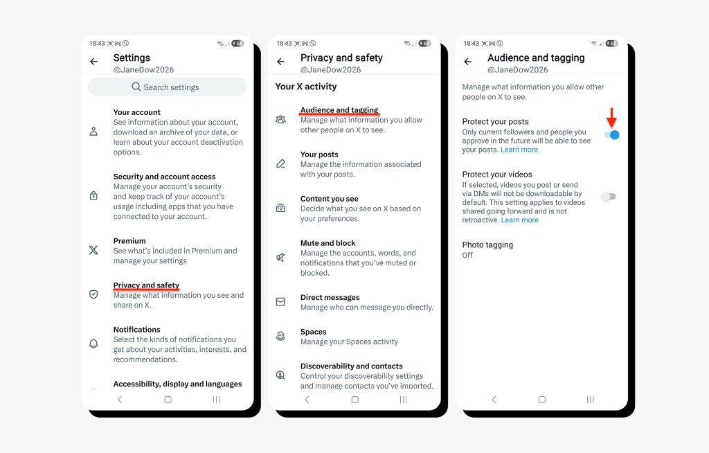 how to make x account private_mobile2