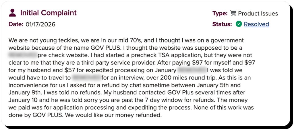 is gov+ legit_BBB review3