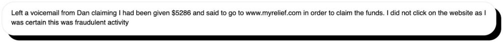 Scam example 4